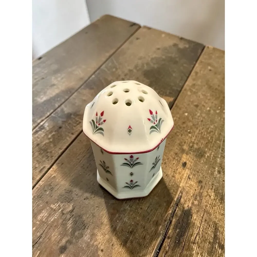 Vintage Merle Norman Cosmetics Hexagonal Salt Shaker